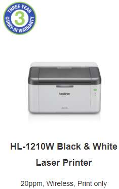 Brother HL-L1210W Mono Laser Printer