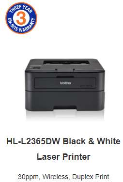 Brother HL-L2365DW Mono Laser Printer
