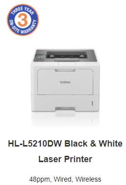 Brother HL-L5210DW Mono Laser Printer