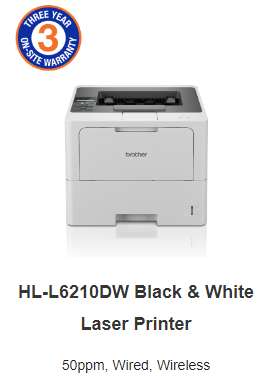 Brother HL-L6210DW Mono Laser Printer