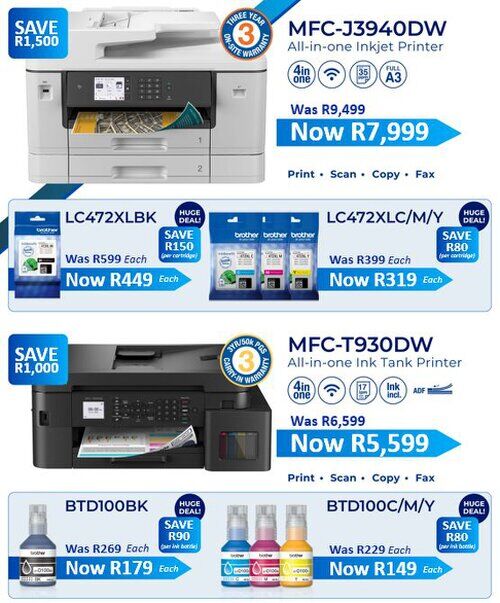 Brother Inkjet Printer deals Oct_Nov 2026