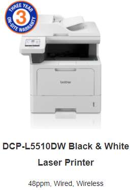 Brother MFC-L5510DW Mono Laser printer Brother MFC-L5510DW Mono Laser printer