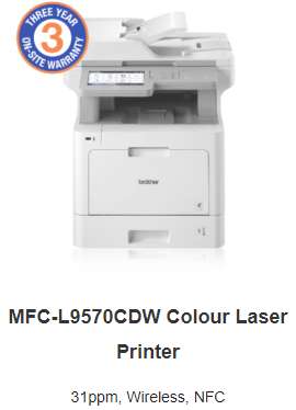 Brother Multi Function Colour Laser Printers