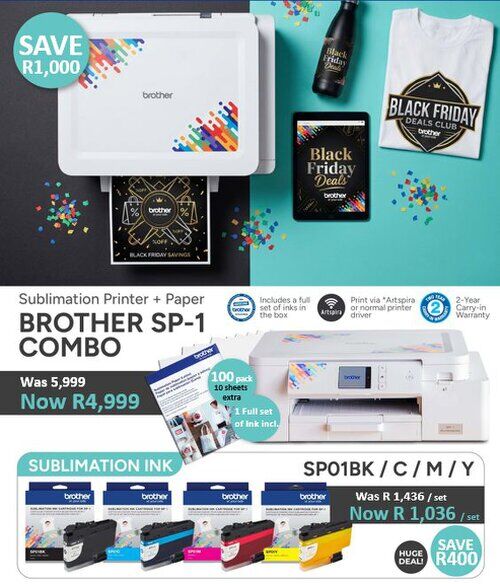 Brother SP1 Sublimation Printer Oct_Nov 2026