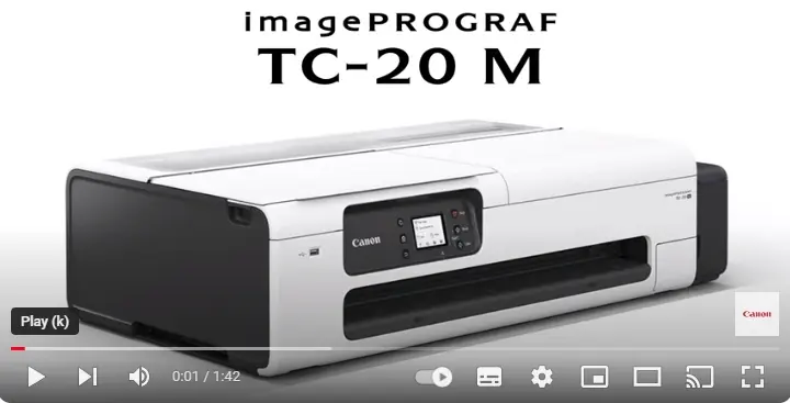 Canon TC-20 A1 printer