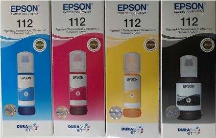 Original Epson 112 Inks Epson 112 Eco Tank Inks
